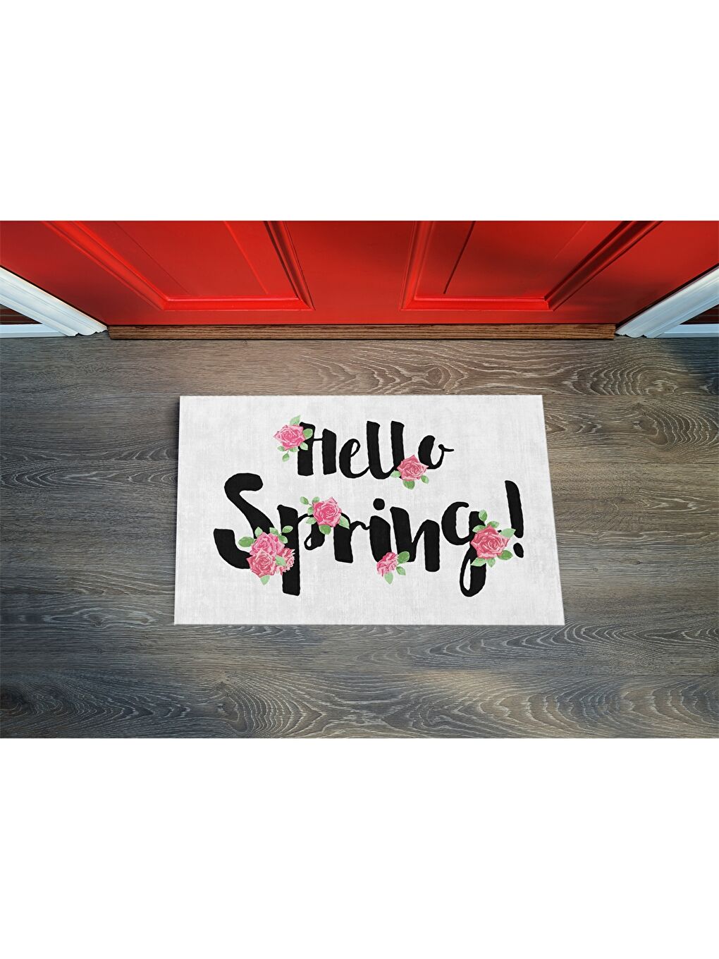 Karışık Baskılı Kapı Önü Paspası 38x58 cm-2