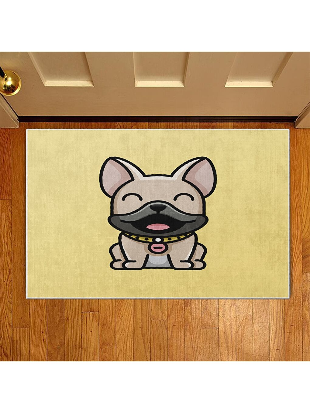 Karışık Baskılı Kapı Önü Paspası 38x58 cm-1