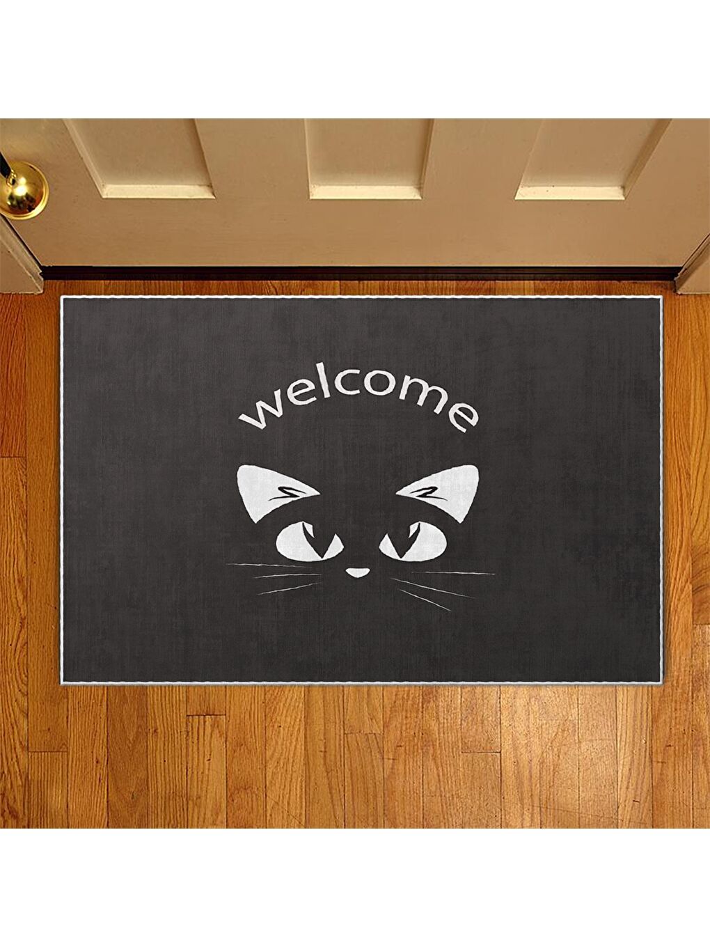 Karışık Baskılı Kapı Önü Paspası 38x58 cm-1