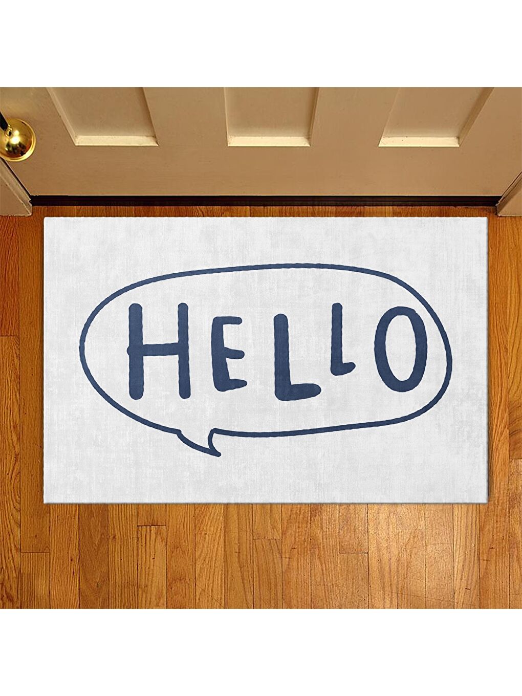 Karışık Baskılı Kapı Önü Paspası-1