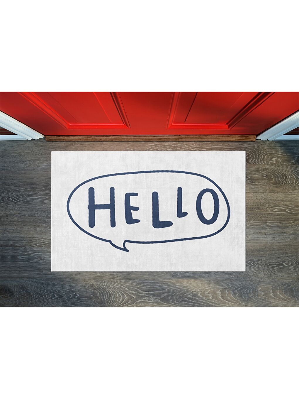 Karışık Baskılı Kapı Önü Paspası-2