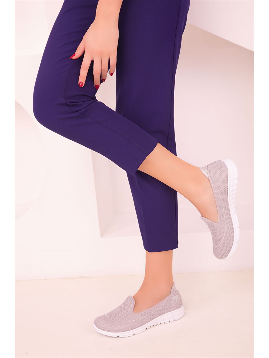 Mavi Kadın Spor Ayakkabı-1