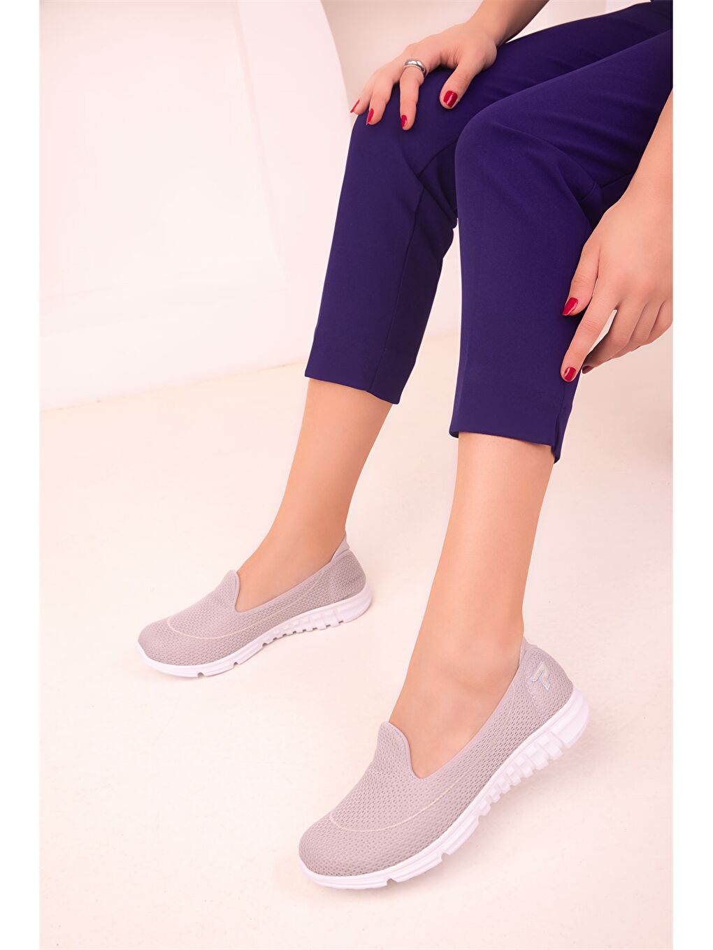 Mavi Kadın Spor Ayakkabı-3