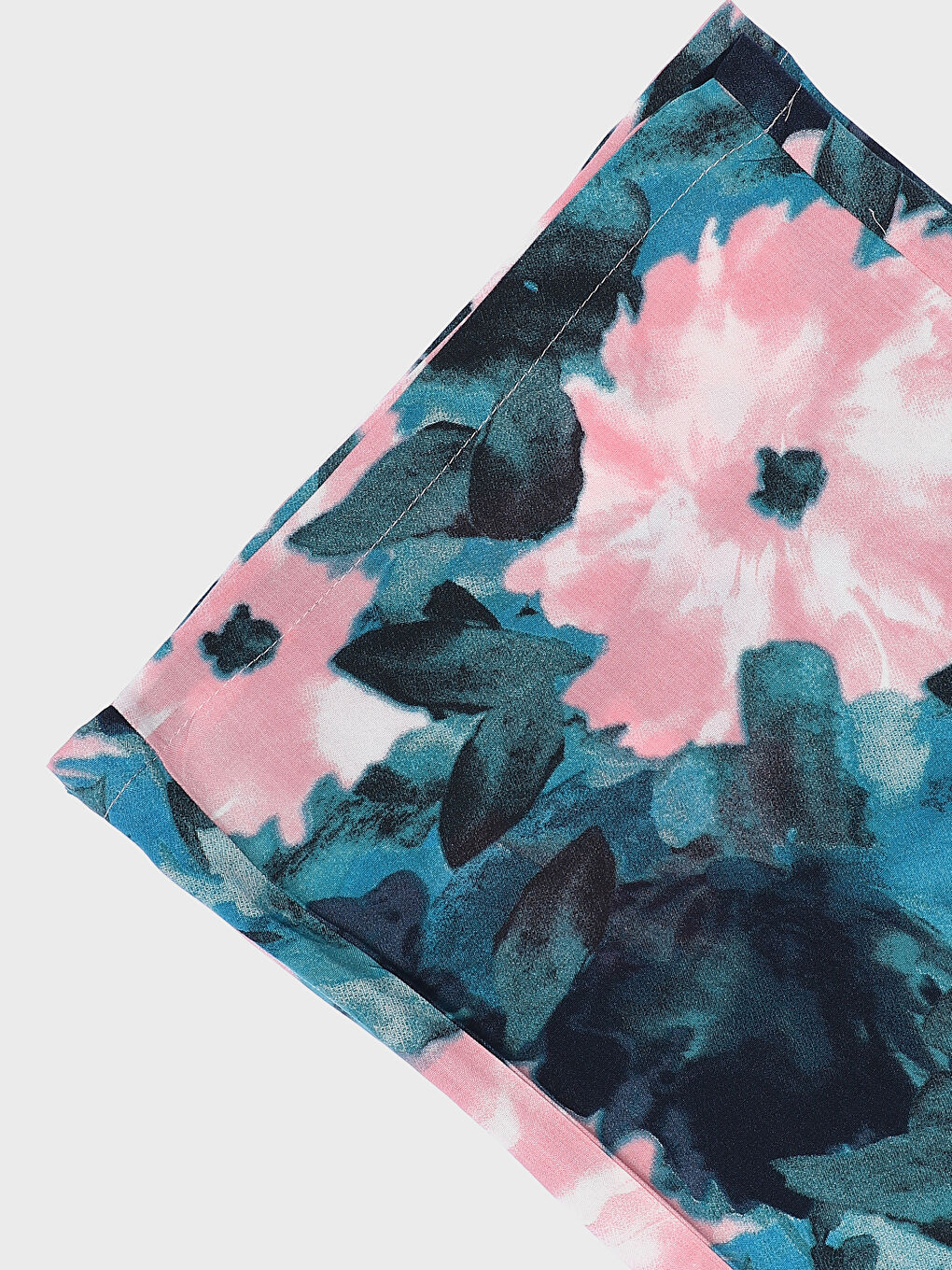 وسط مرن واسع للسيدات بنطلون كابري-1