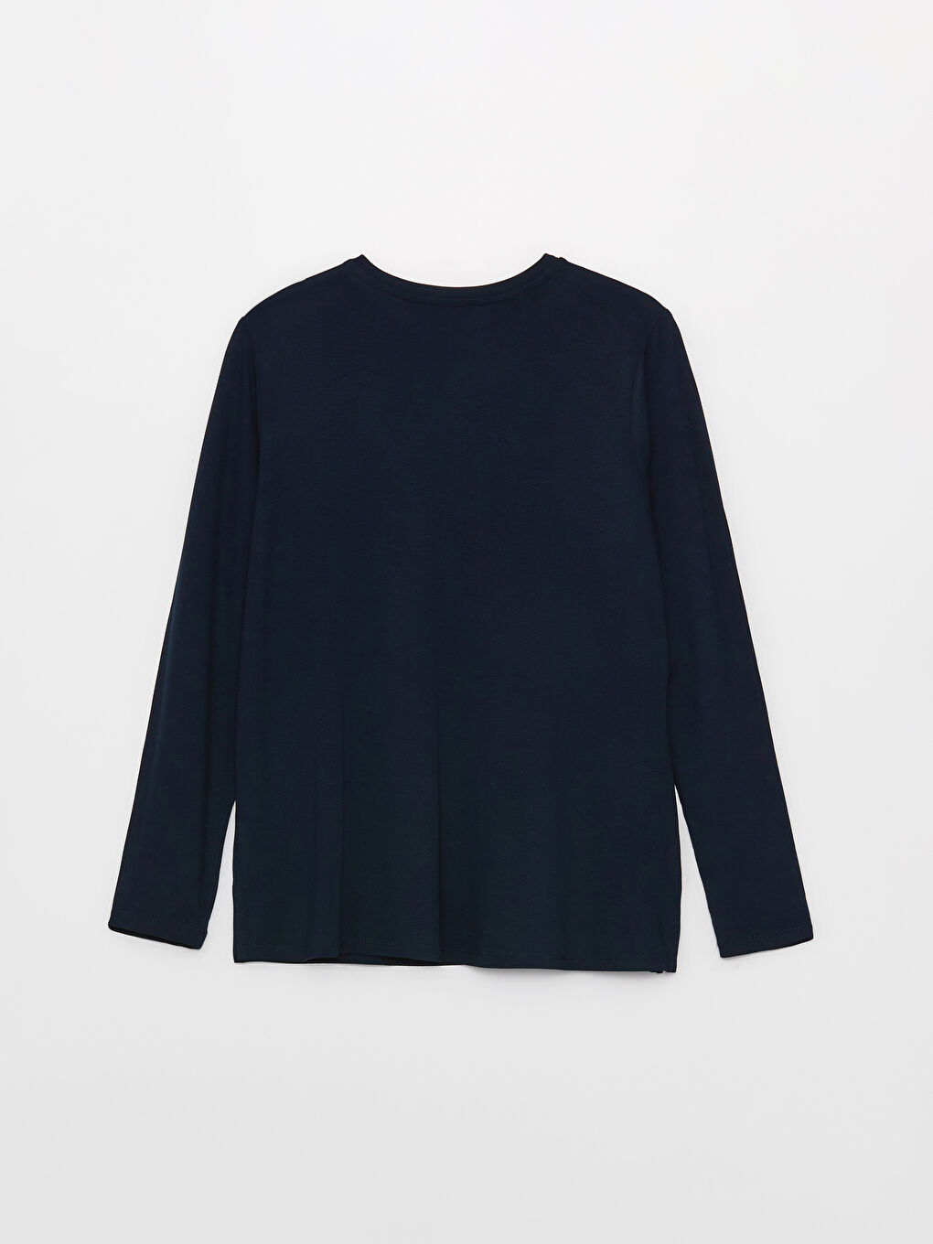 LCW Grace Crew Neck Rhinestone Embellished Long Sleeve Women's Blouse -S3JD04Z8-E1J