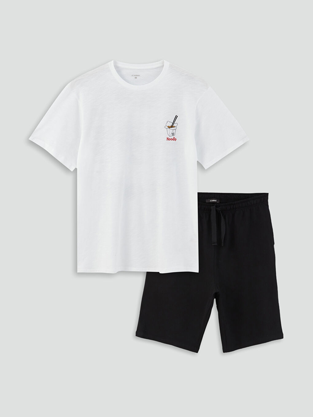 Standard Fit Men's Shorts Pajama Set -S3JD16Z8-JYX