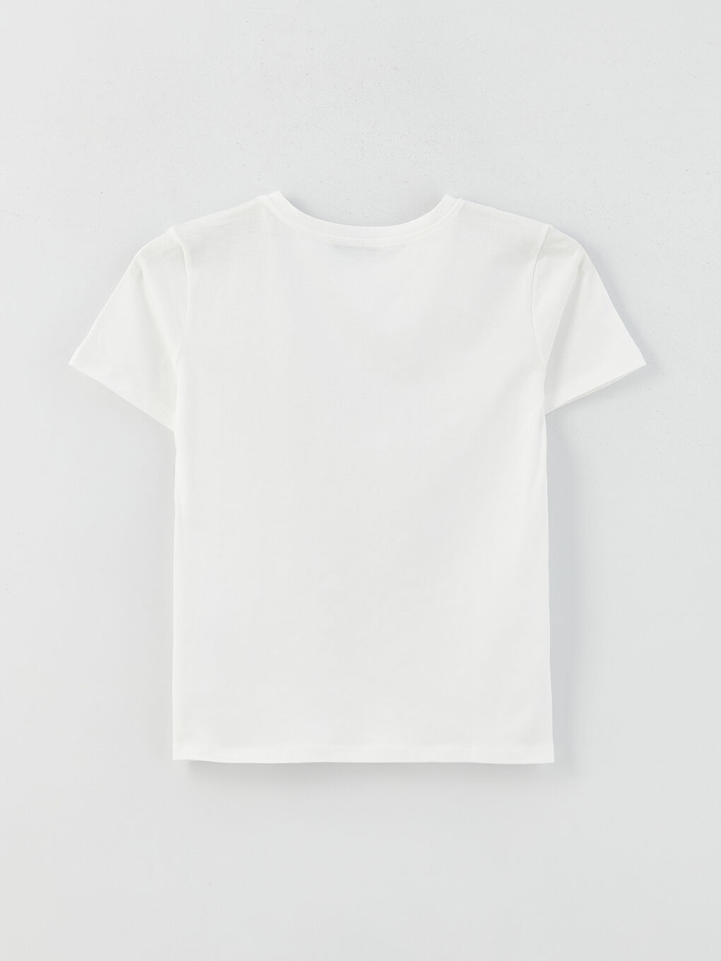 Crew Neck Printed Short Sleeve Women's T-Shirt-7