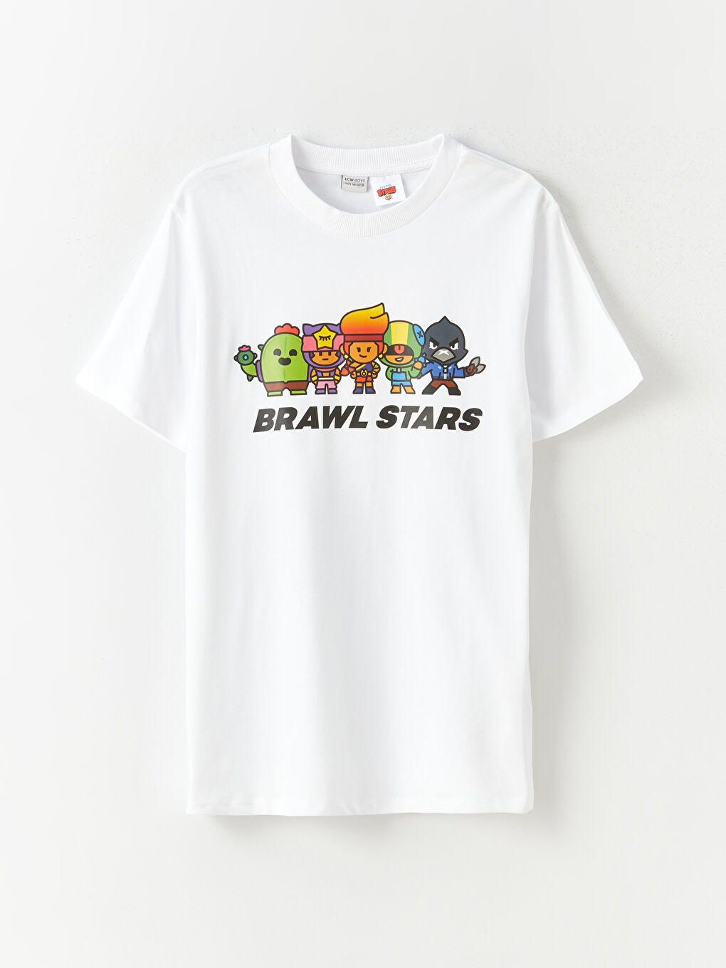 LCW Kids Crew Neck Brawl Stars Printed Short Sleeve Boys' T-Shirt -S3JD49Z4-R9K