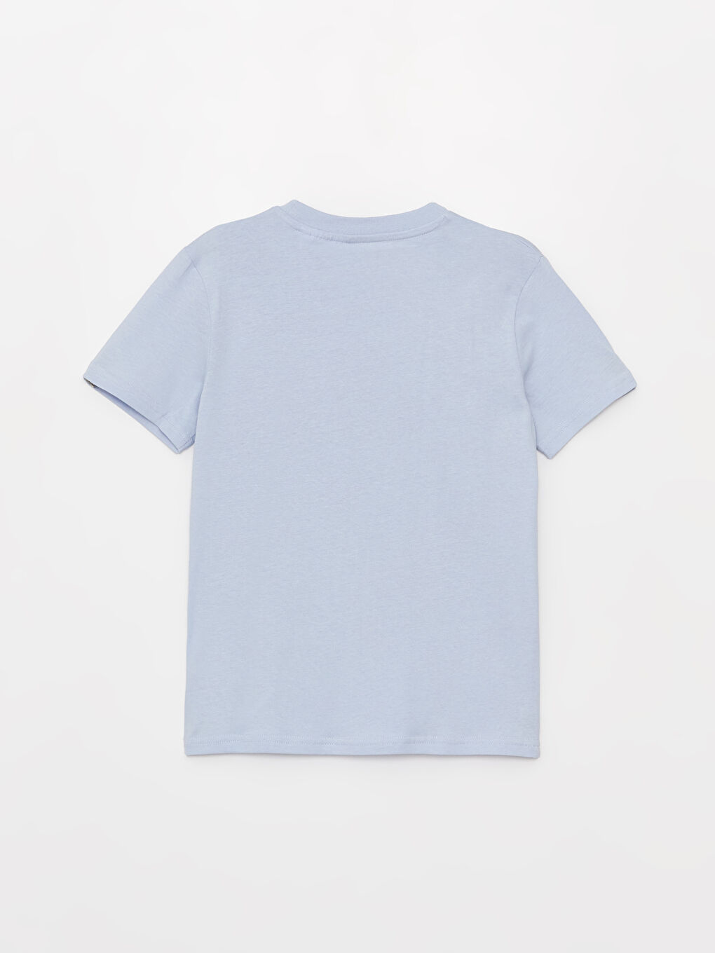 Bisiklet Yaka Tom ve Jerry Baskılı Kısa Kollu Erkek Çocuk Tişört-1