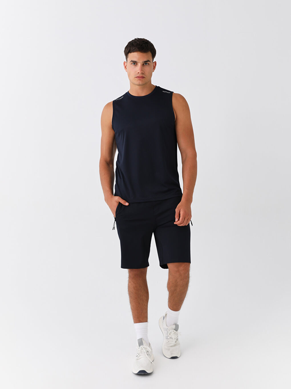 DRY-TECH Crew Neck Men's Sleeveless T-Shirt-2