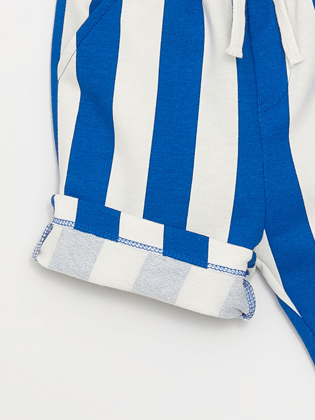 Шорты для малышей мальчиков с эластичным поясом в полоску-3