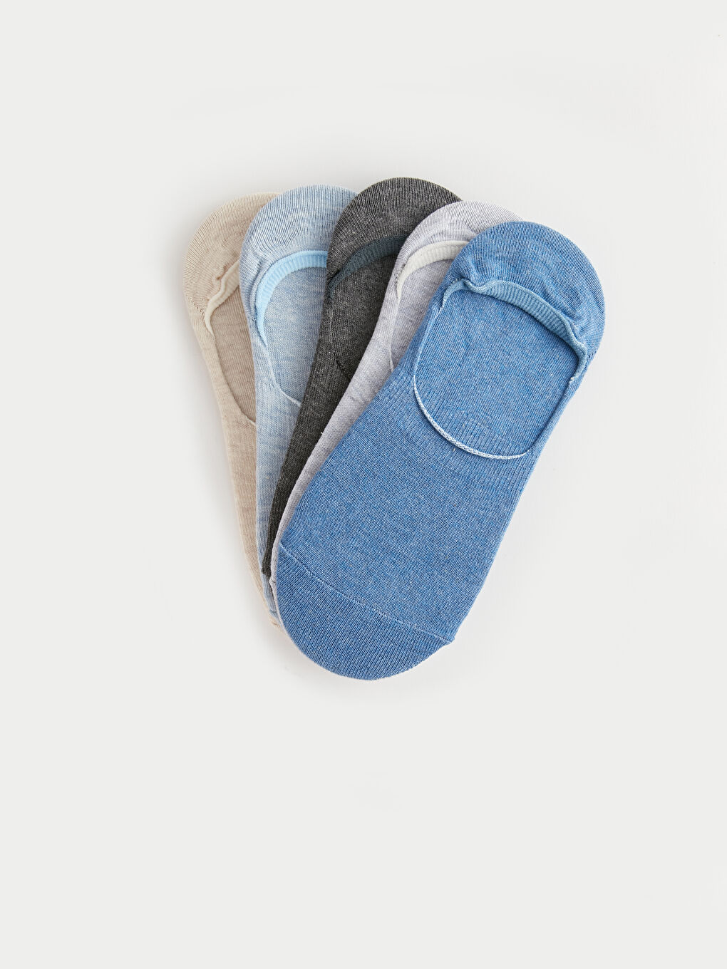 جوارب غير مرئية للرجال - ٥ قطع-1