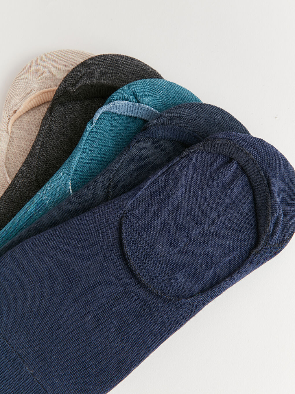 جوارب غير مرئية للرجال - ٥ قطع-2