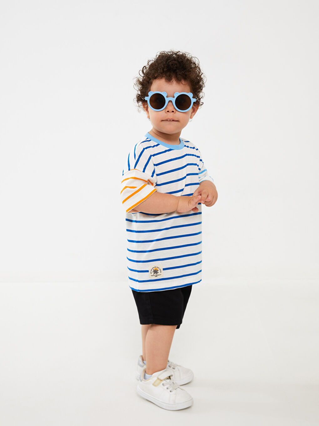 LCW baby Majica sa okruglim izrezom za bebe dečake -S3JE92Z1-LEN