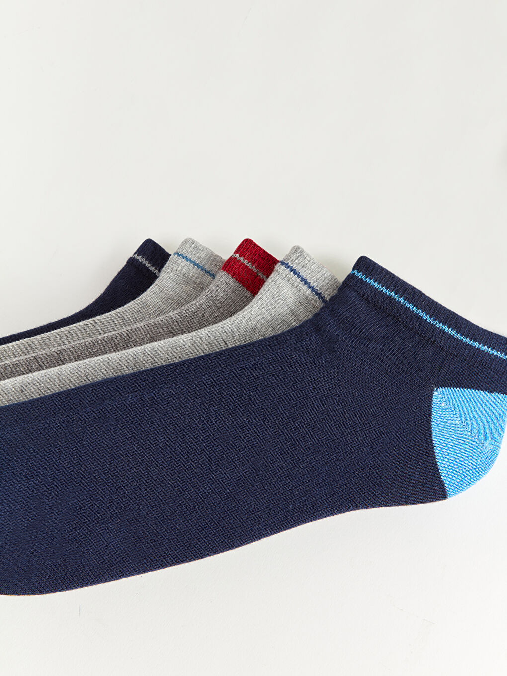 شرابات رياضية بلوك الألوان للرجال - ٥ قطع-2