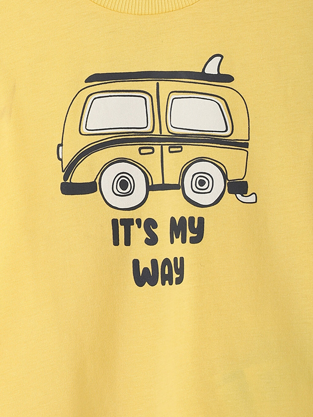 Crew Neck Printed Boys' T-Shirt 2 Pack-2