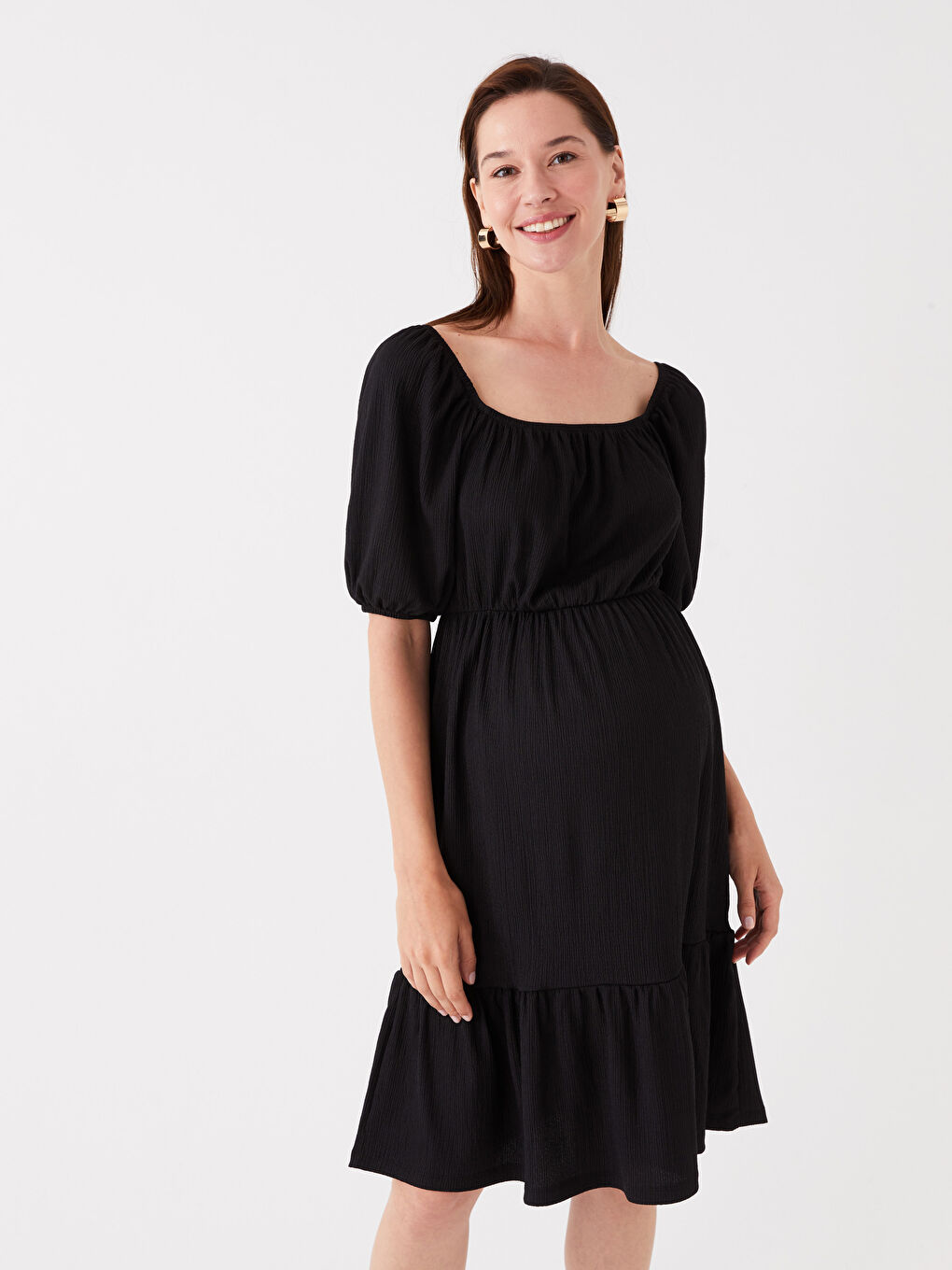 جل منداڵبوون بە یاخەی گەردەن شل سادە و قۆڵ كورت-1