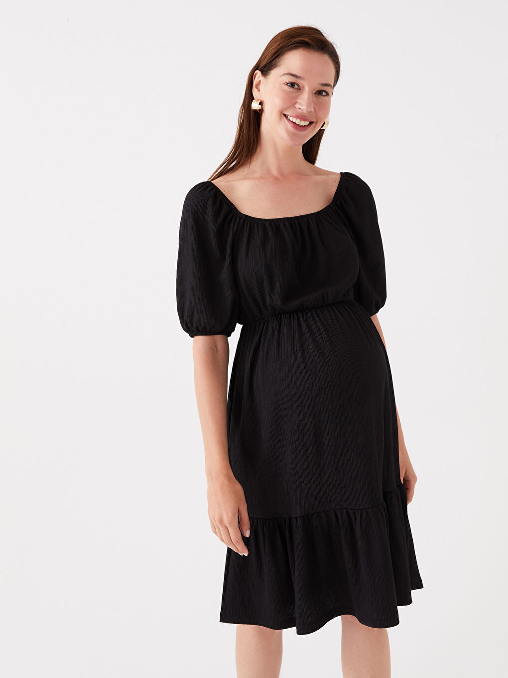 جل منداڵبوون بە یاخەی گەردەن شل سادە و قۆڵ كورت-2