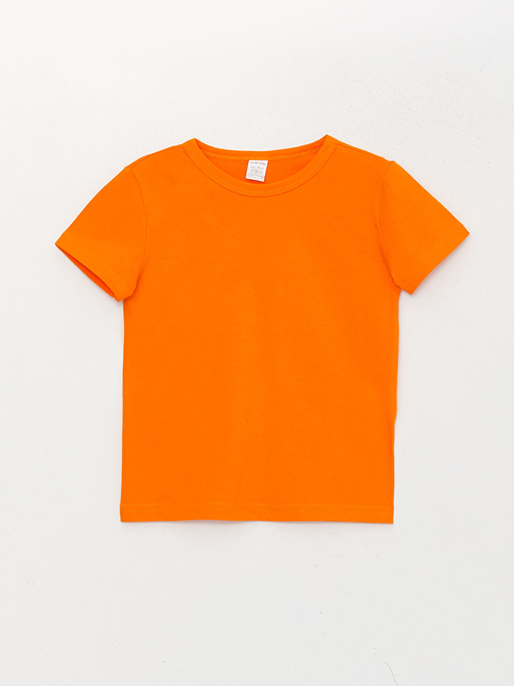 Turuncu Bisiklet Yaka Erkek Bebek Tişört-2
