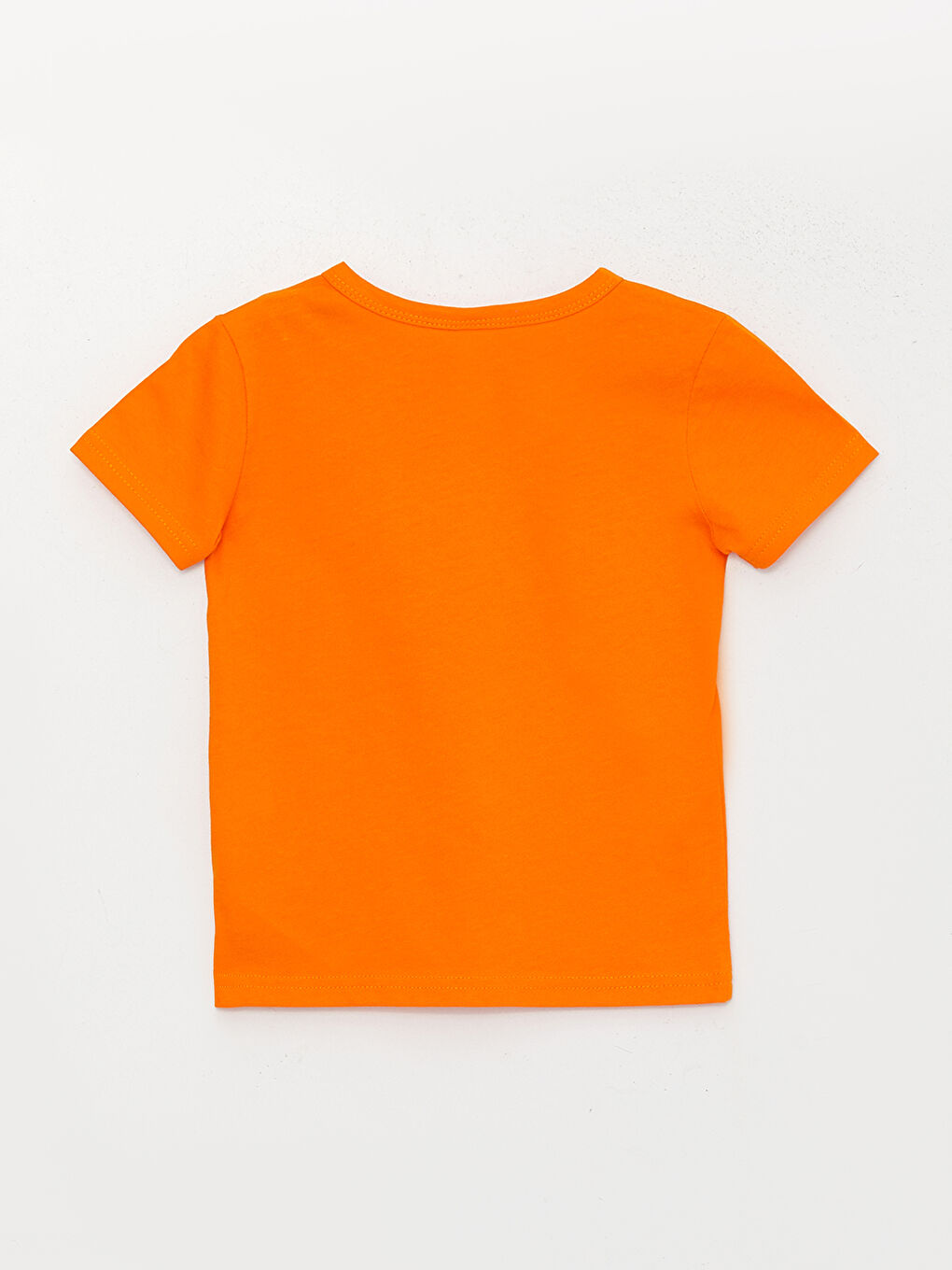 Turuncu Bisiklet Yaka Erkek Bebek Tişört-3