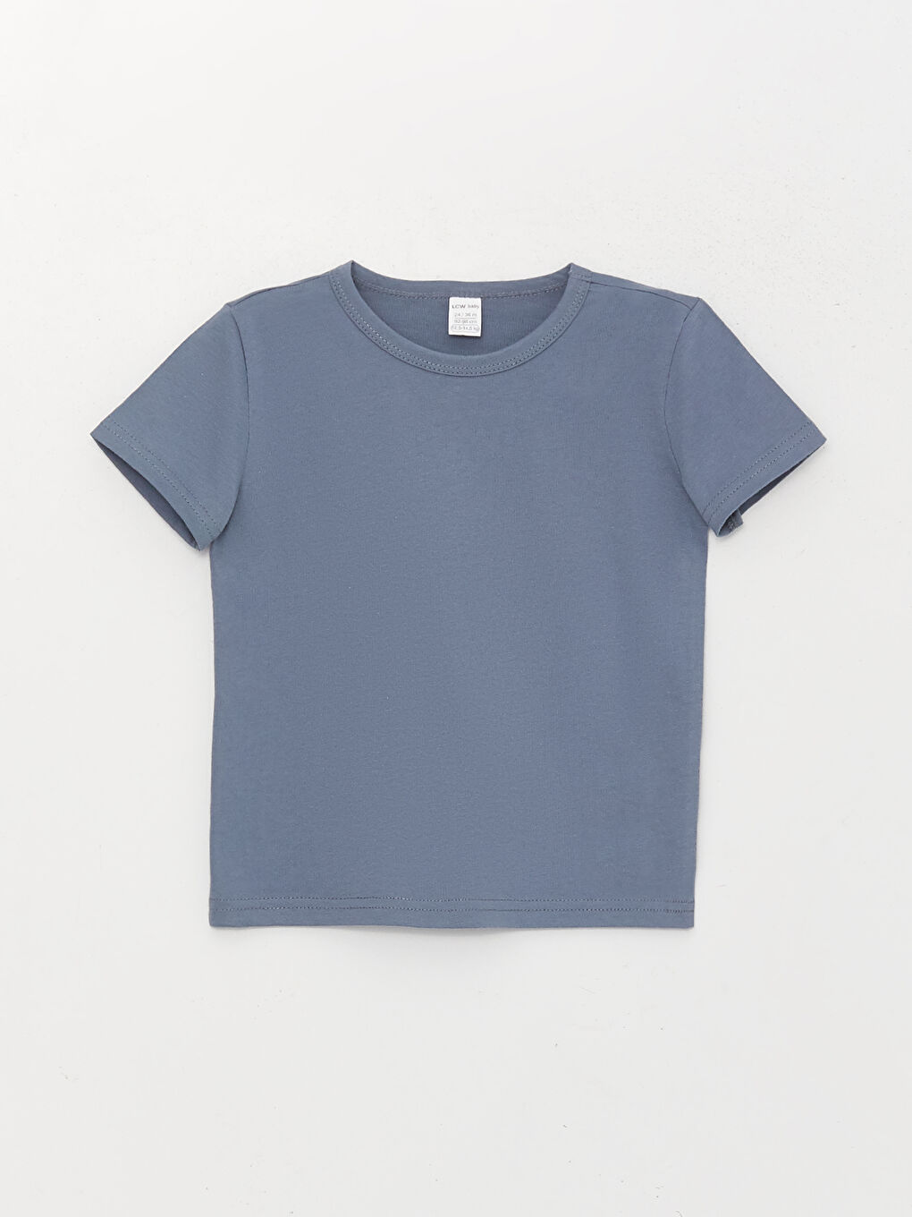 Mavi Bisiklet Yaka Erkek Bebek Tişört-2