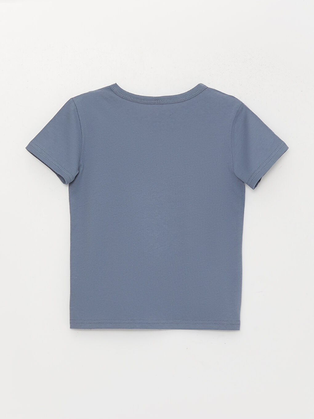 Mavi Bisiklet Yaka Erkek Bebek Tişört-3