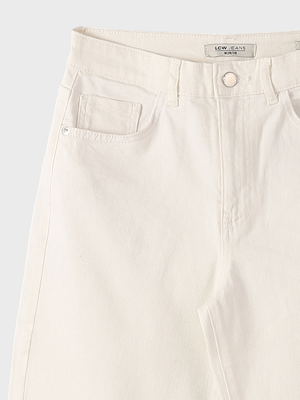 Women's High Waist Wide Leg Jeans-3