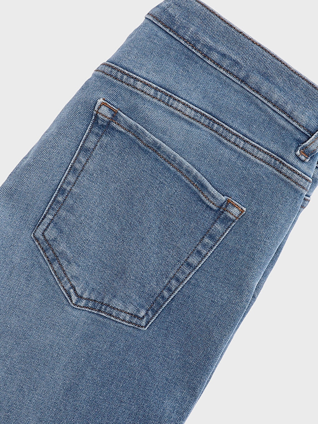 Normal Waist Mars Flare Women's Jean Trousers-1