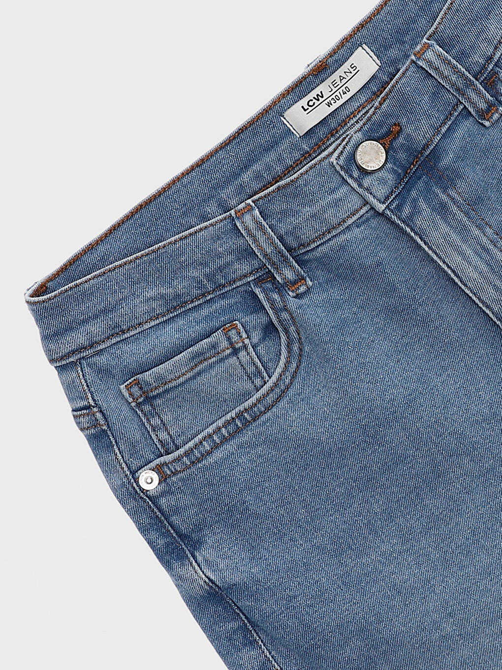 Normal Waist Mars Flare Women's Jean Trousers-3