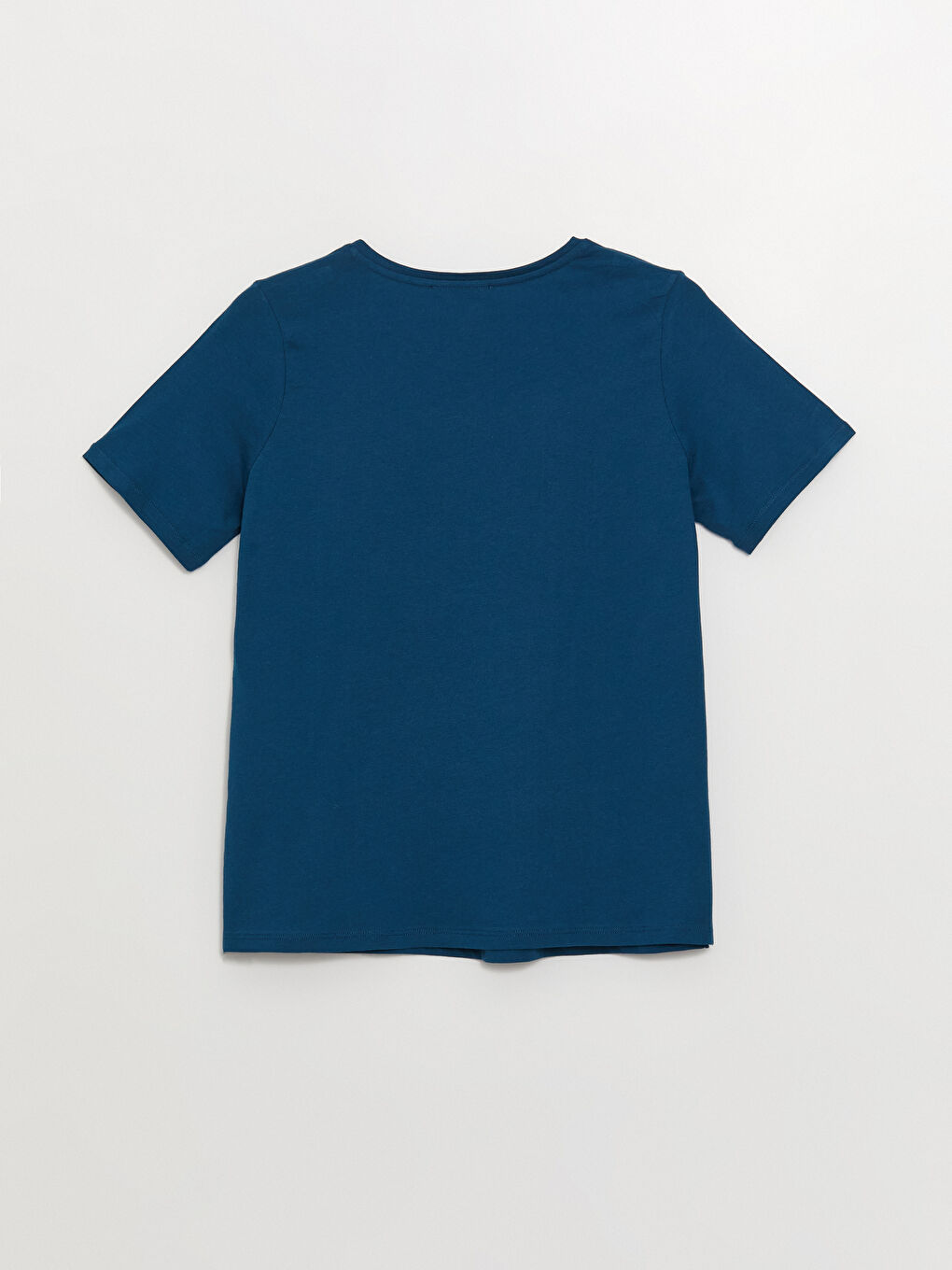 Crew Neck Printed Short Sleeve Women's T-Shirt-6