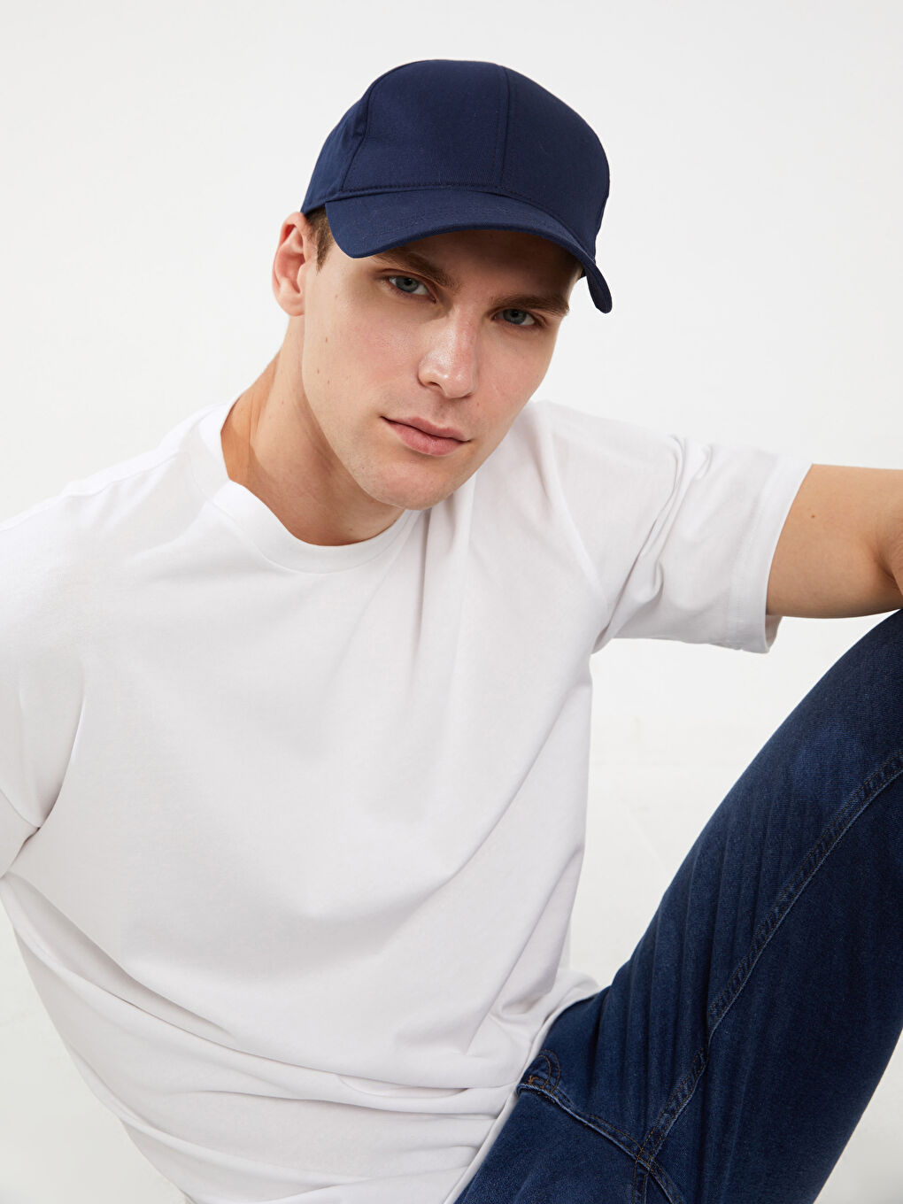 Lacivert Erkek Kep Şapka-1