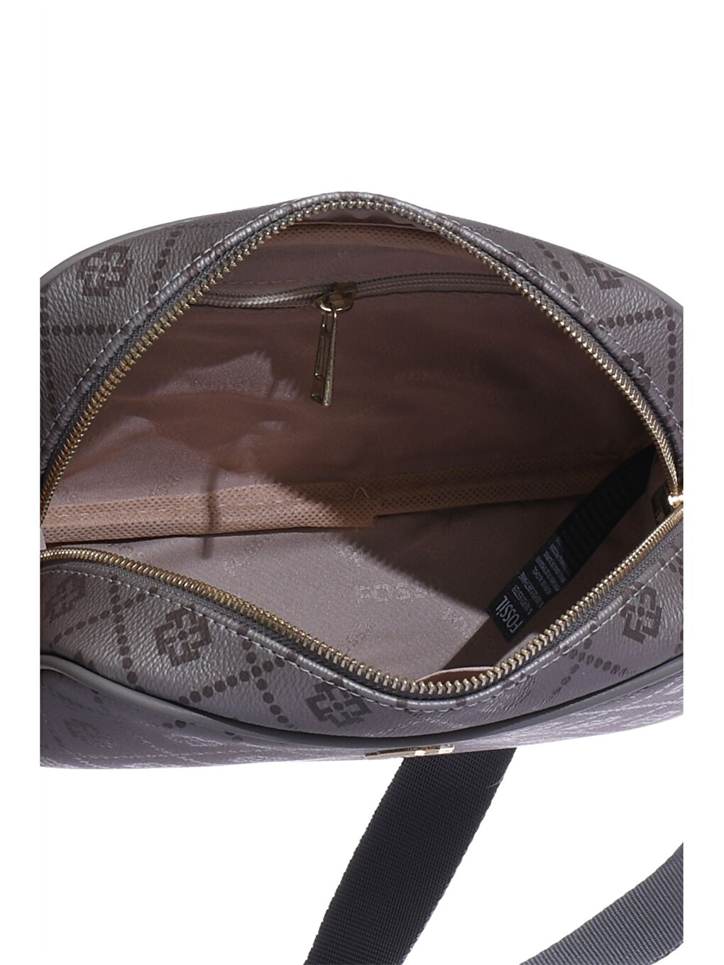 Kahverengi Deri Görünümlü Desenli Kadın Omuz Çantası-3