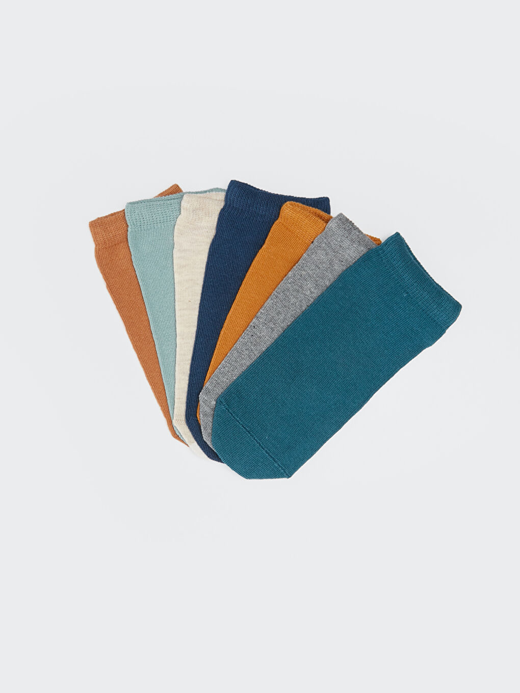 Basic Boys' Trainer Socks 7 Pack-1