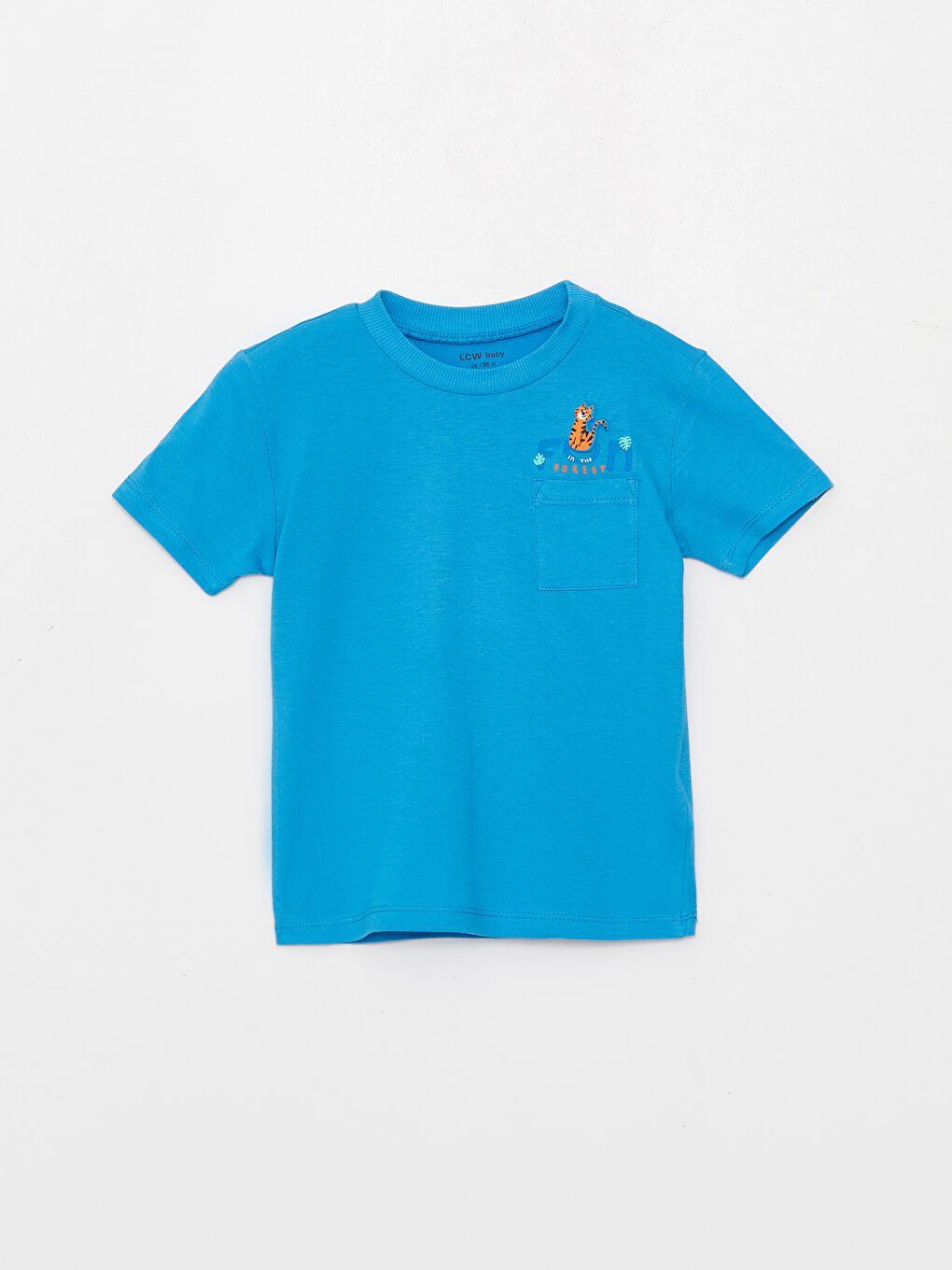 Crew Neck Printed Baby Boys' T-Shirt