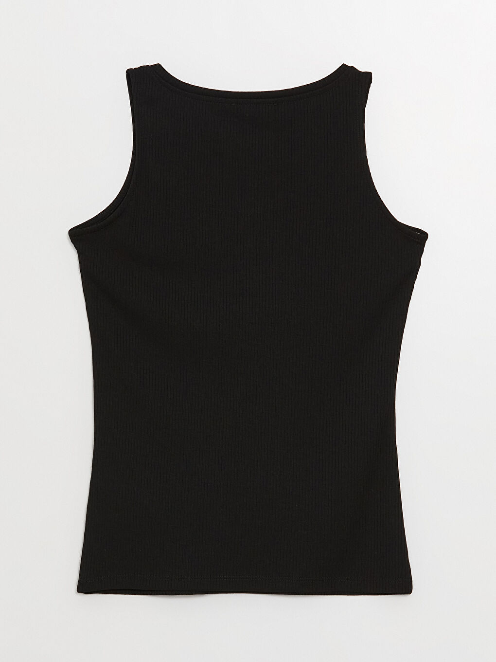 تانك توب سادة بياقة على شكل حرف U للسيدات-5