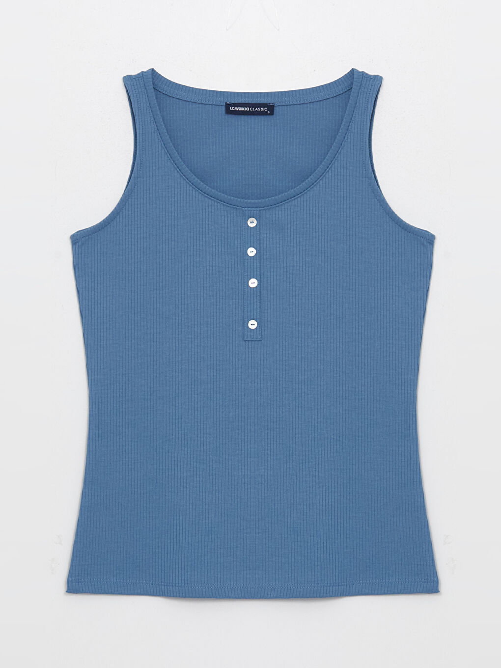LCWAIKIKI Basic Women's U Neck Plain Tank Top -S3JI96Z8-MT2