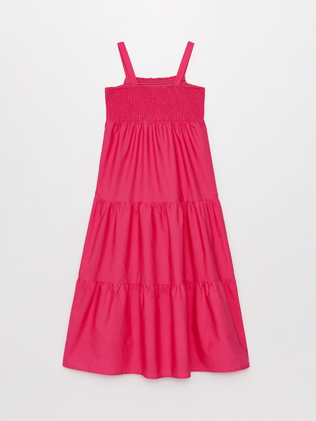 Square Neck Plain Poplin Women's Dress Mother-Daughter Set -S3JJ06Z8-H4K
