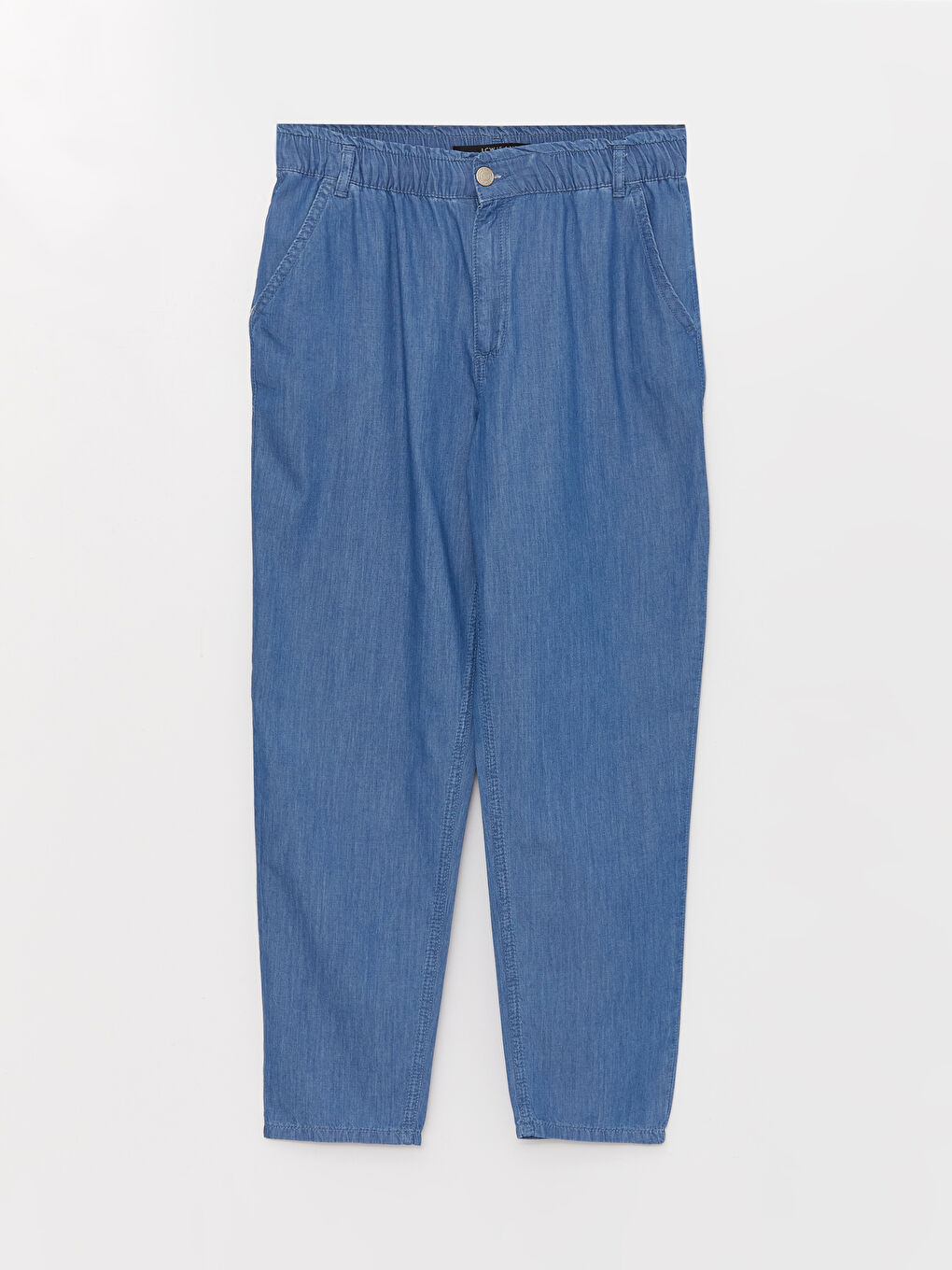 Jean Coupe Maman à Taille Élastiquée pour Femmes-4