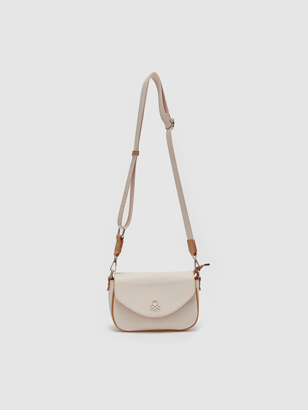 Bej Deri Görünümlü Kadın Çanta-2