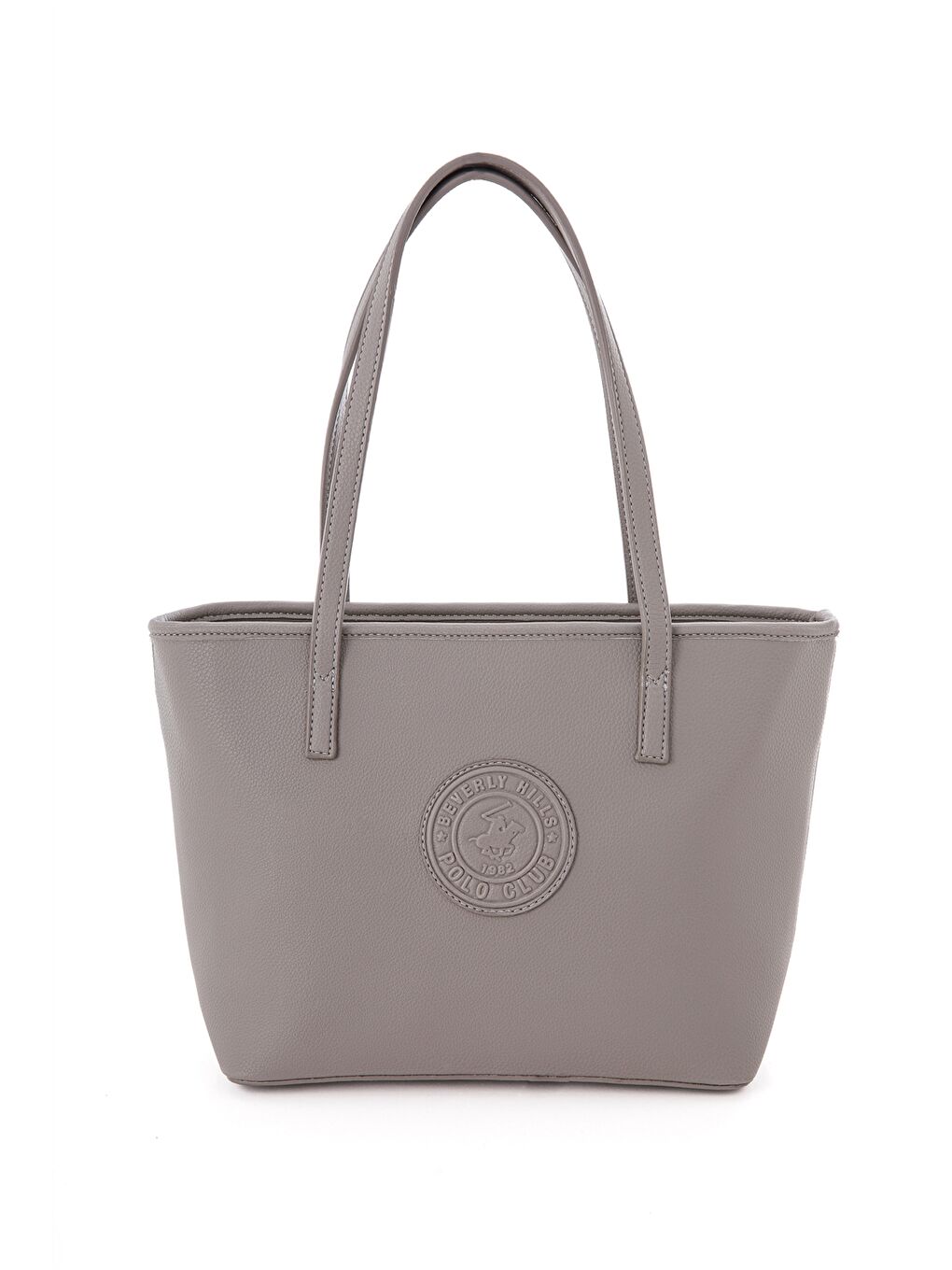 Kahverengi Deri Görünümlü Baskılı Kadın Omuz Çantası-1