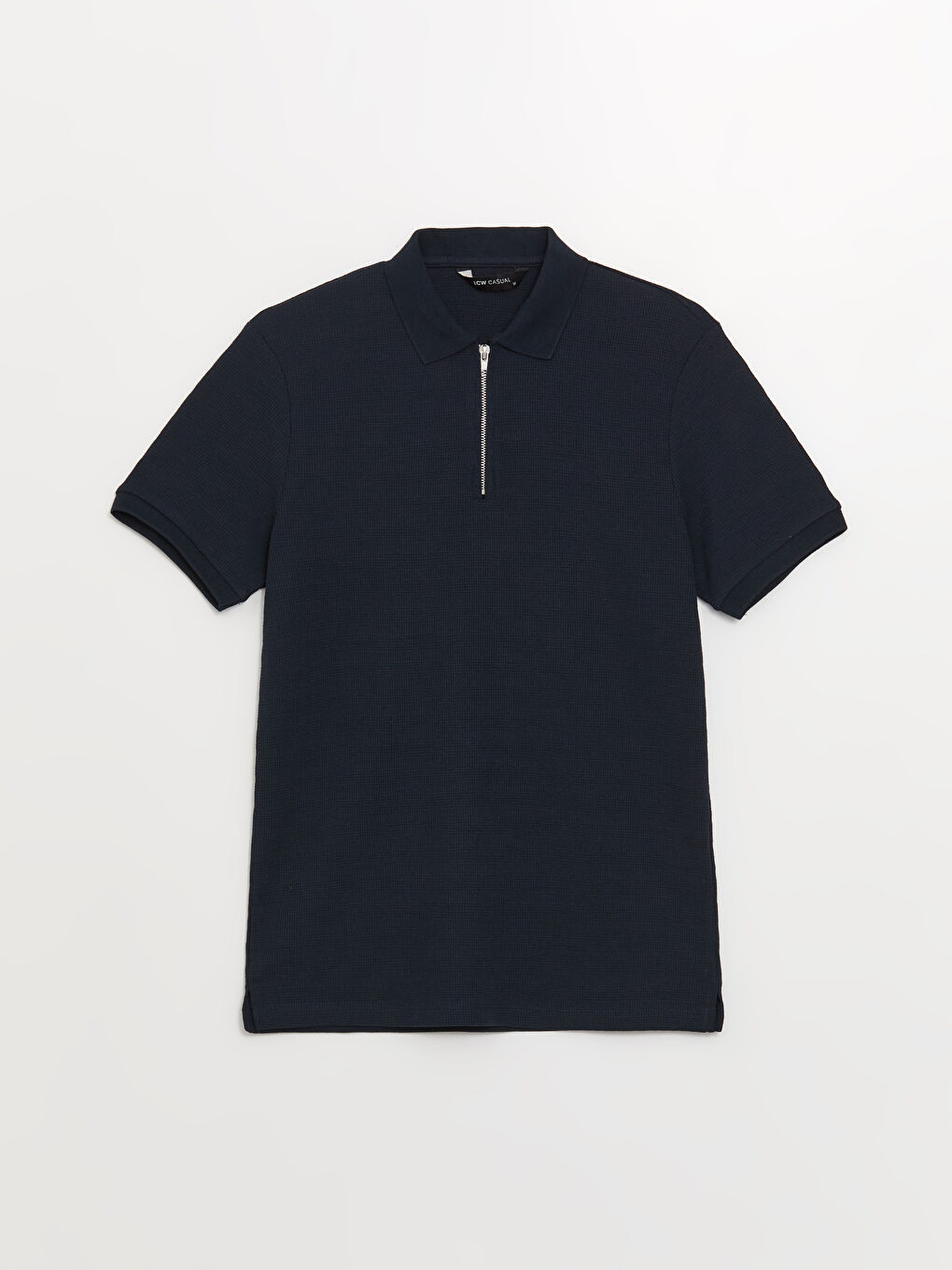 Polo Neck Short Sleeve Men's T-Shirt-5