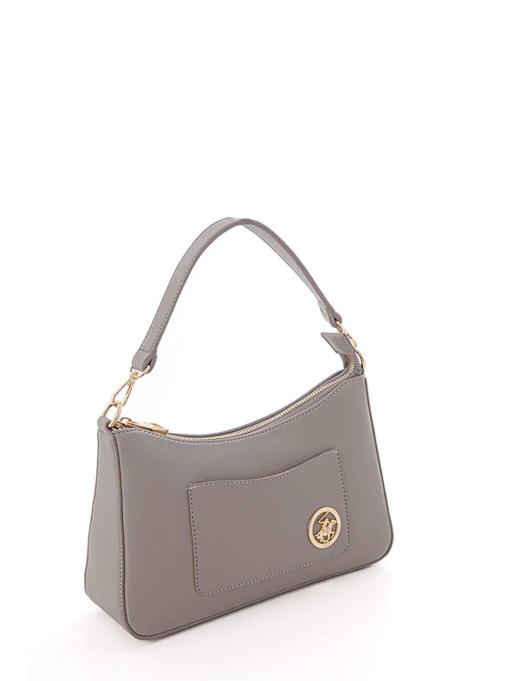 Kahverengi Deri Görünümlü Baskılı Kadın Omuz Çantası-2