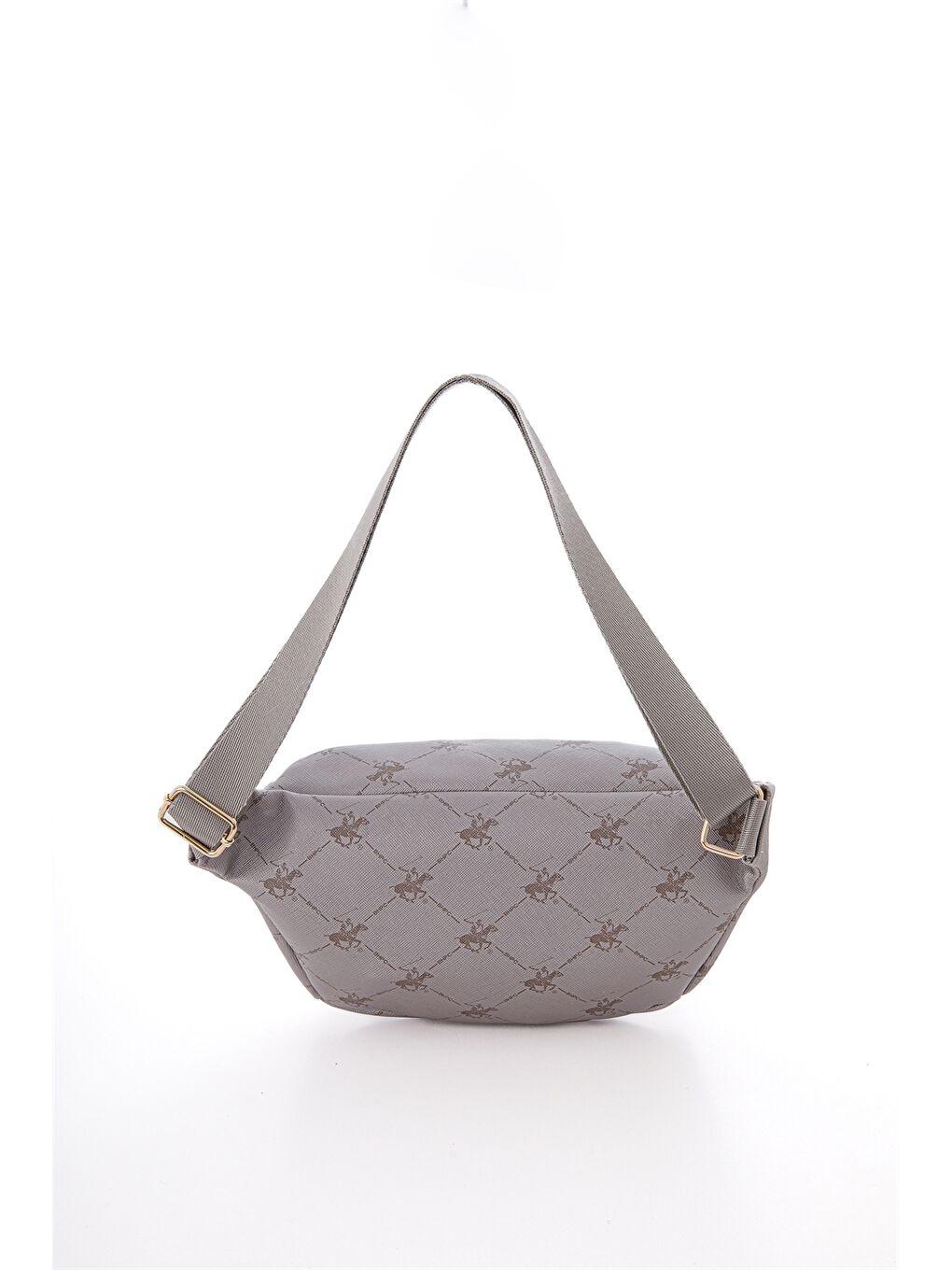 Kahverengi Deri Görünümlü Baskılı Kadın Göğüs Çantası-4