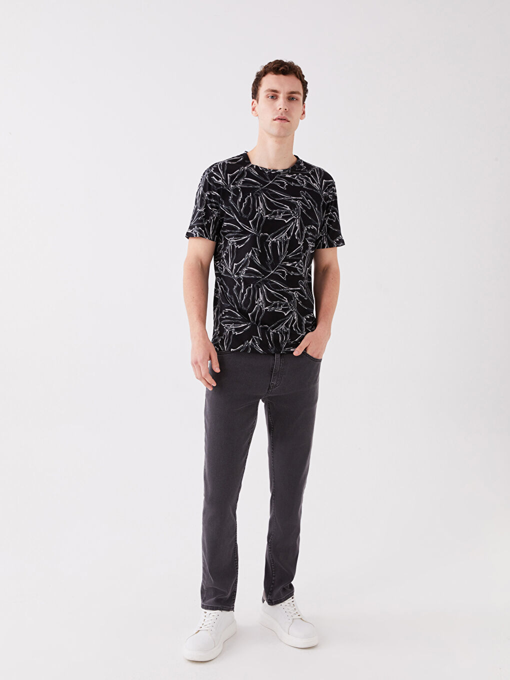 Gri 779 Regular Fit Erkek Jean Pantolon