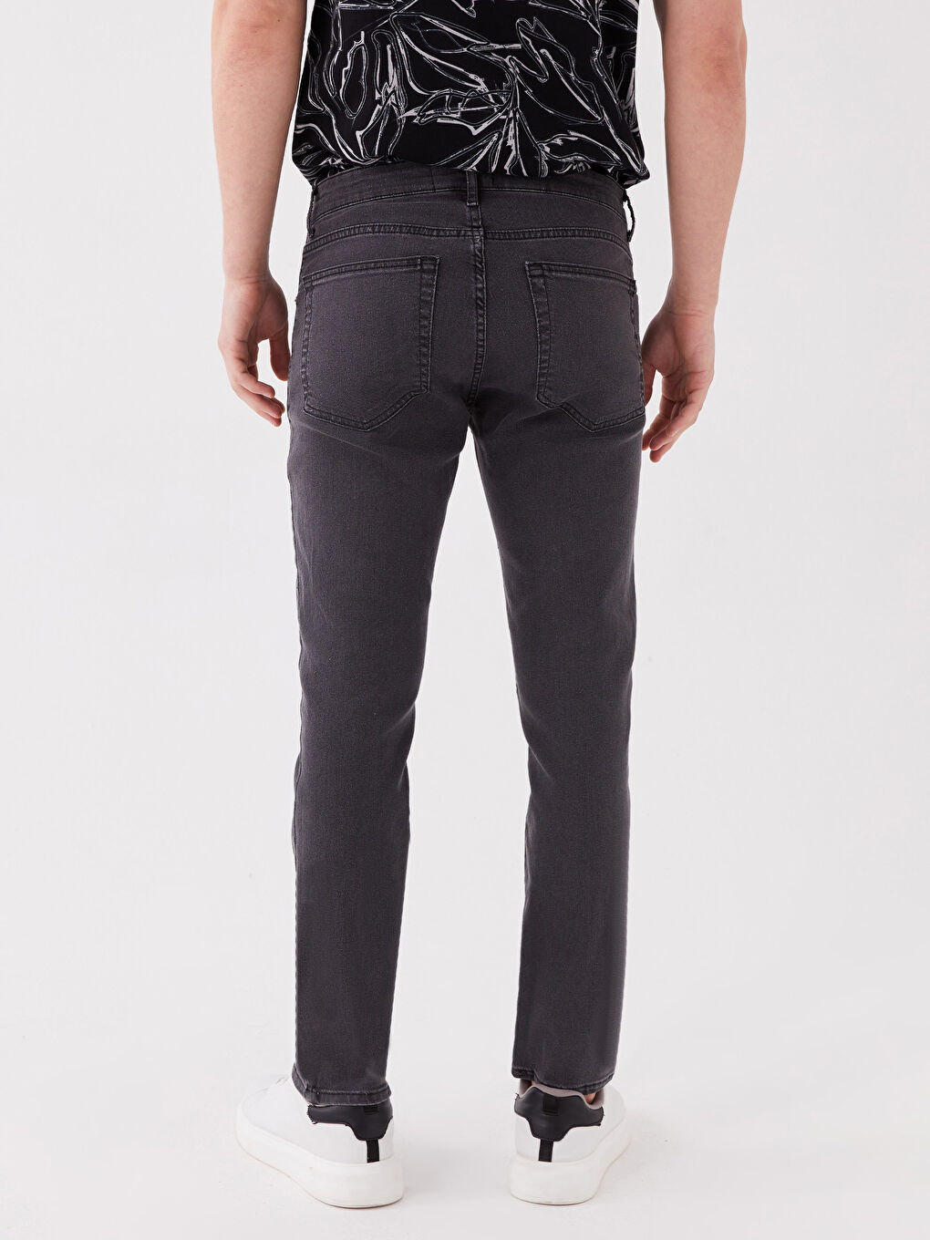 Gri 779 Regular Fit Erkek Jean Pantolon-4