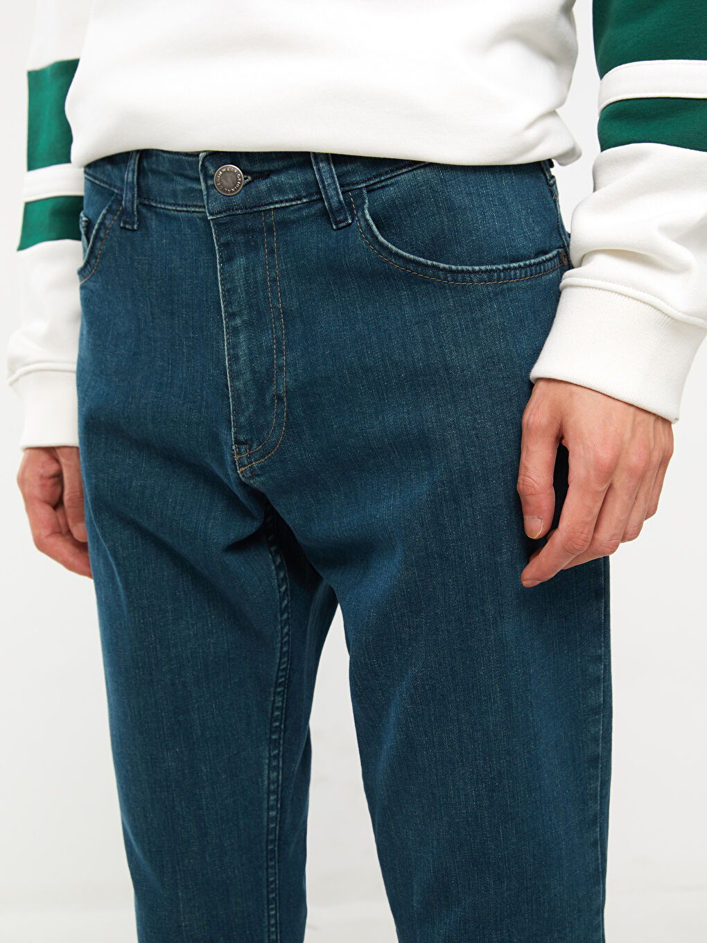 ерлерге арналған 779 стандартты пішім джинс шалбар-1