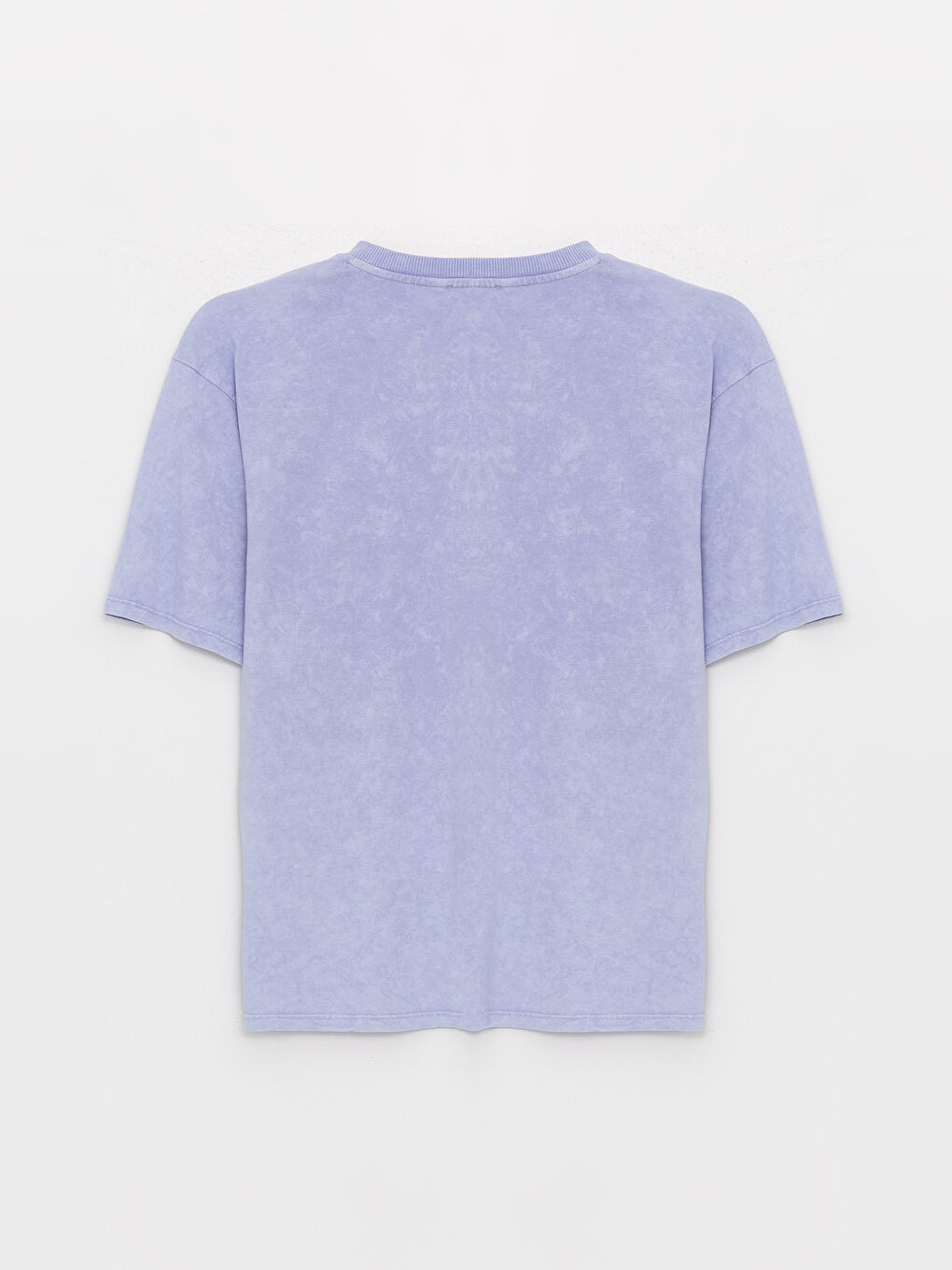 Crew Neck Printed Short Sleeve Oversize Women's T-Shirt-6