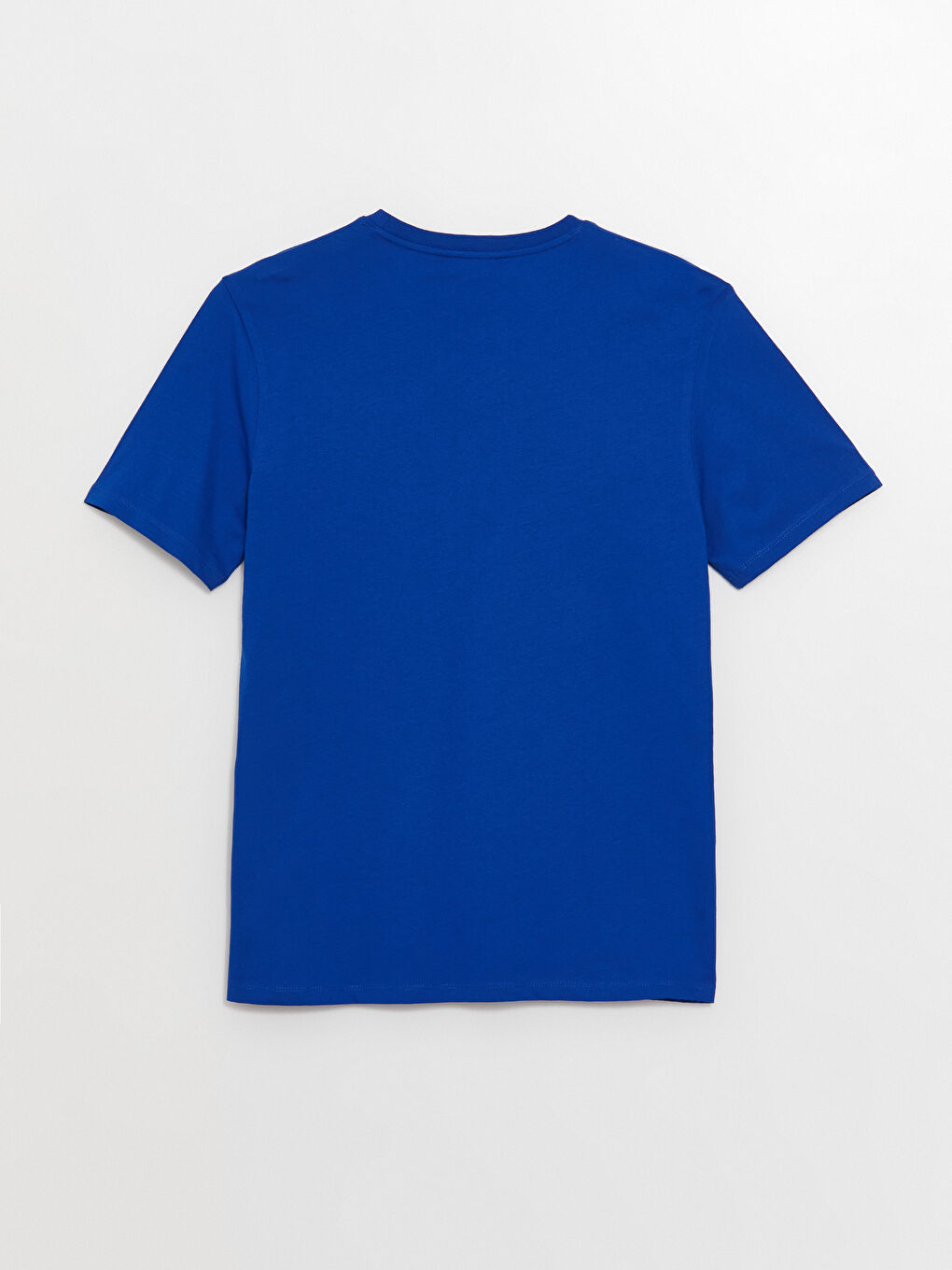 Crew Neck Short Sleeve Printed Combed Cotton Men's T-shirt-6