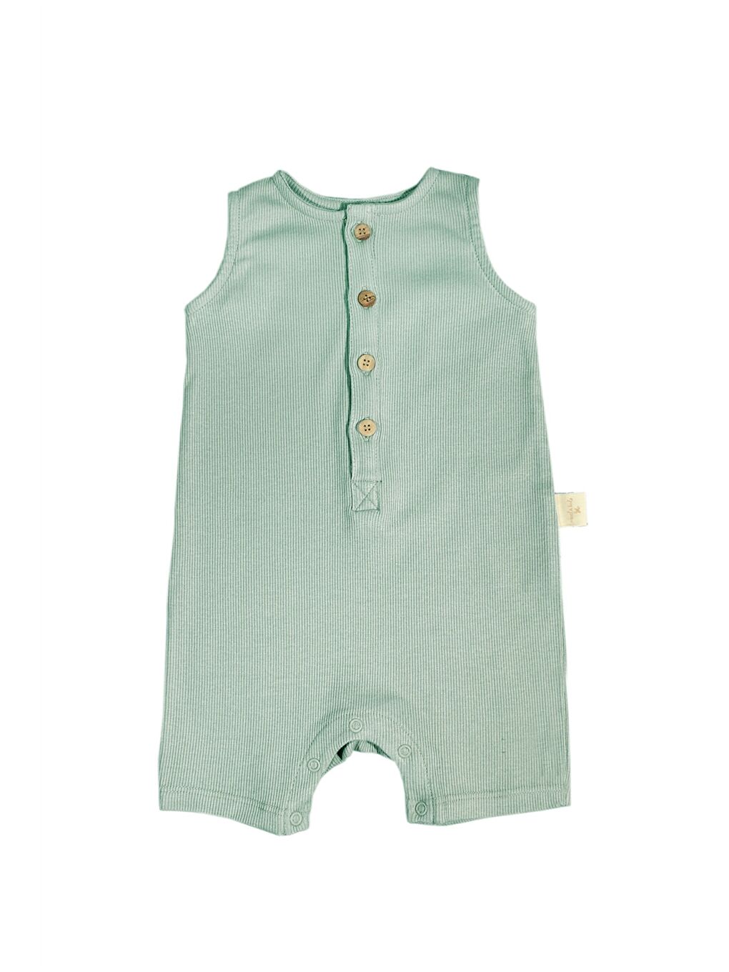 Yeşil Bisiklet Yaka Kız Bebek Tulum-1