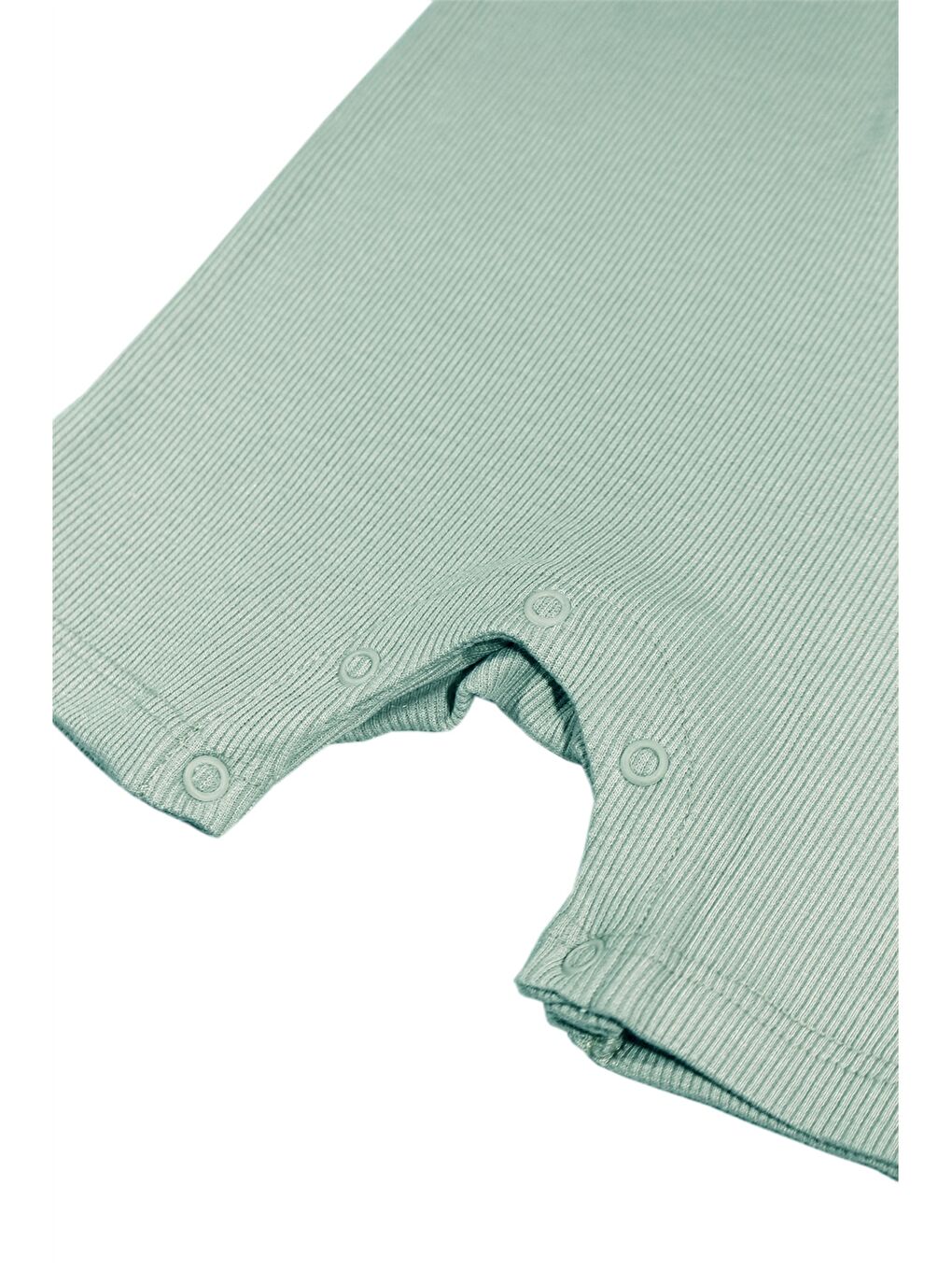 Yeşil Bisiklet Yaka Kız Bebek Tulum-3